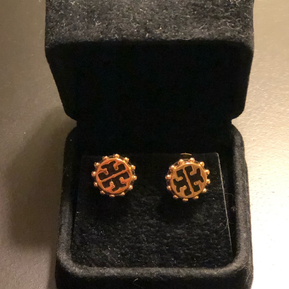 Tory Burch Logo Earrings